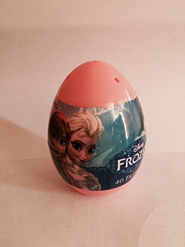 Disney Frozen Jumbo Easter Egg with 40 Tattoos