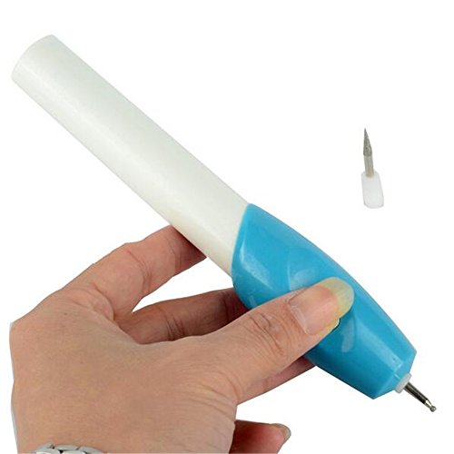 Muicatte Mini Engraving Pen Electric Carving Pen Machine Graver Tool Engraver with Replacement Nozzle - Thumbnail 2