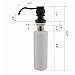 Comllen Antique Deck Mounted Oil Rubbed Bronze Black Countertop Liquid Kitchen Sink Soap Dispenser, Under Sink Soap Dispenser Pump