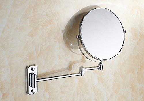 8Inch Cosmetic Mirror Double Sides Wall Mounted Mirror Chrome Bathroom Mirror Europe Style Mirror Elegant Design With 360 Degree - Thumbnail 4