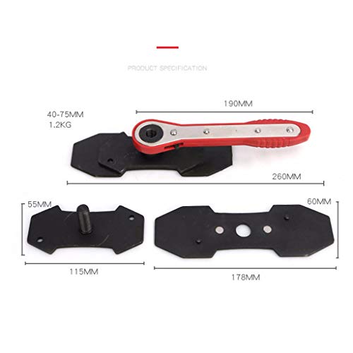 SANNYSIS Ratchet Disc Brake Caliper Piston Spreader Separator Pad Install Tool - Thumbnail 7