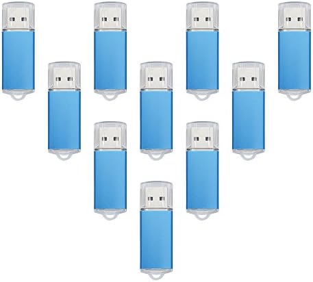 JOIOT 5 Pack 64GB USB 2.0 Flash Drive Thumb Drives 64gb USB Drive Memory Sticks Jump Drive Zip Drive with Led Indicator, Mixed Colors