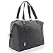 silvatrip Travel Tote Bag with Luggage Sleeve - Underseat Carry on Luggage - Qualifies as a Personal Item Flight Bag by Airlines