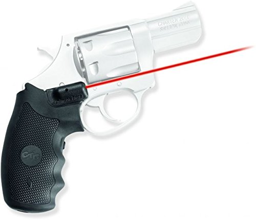 Crimson Trace Lasergrip for Charter Arms .22, .32, .327, .38 Special, .357 and .44 Caliber, Black