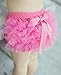 Ruffly Rumps Infant/Toddler Girls' Frilly Ruffled Bloomer w/Bow - Pink - 0-6m