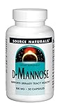 Source Naturals D-Mannose 500mg, Supports Urinary Tract Health, 30 Capsules