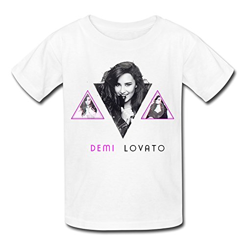 Youth Demi Lovato Art Kids Boys And Girls T-Shirt - M