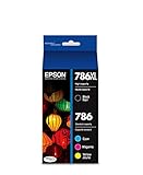 Epson T786XL-BCS DURABrite Ultra Black High Capacity and Color Combo Pack Standard Capacity Cartridge Ink