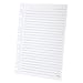 Ampad Wide-Ruled Refill Sheets for Ampad Versa Crossover Notebook, 5.5 x 8.5 Inch Size, White, 40 Sheets (25-621)