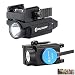 OLIGHT PL-MINI 2 valkyrie 600 Lumen Modular weaponlight Rechargeable Compact Subcompact Pistol Light, Build-in Lithium, Magnetic Charging, Adjustable Mount for Glock, Picatinny Rail (Black)