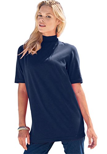 Download Mock Turtleneck Short Sleeve: Amazon.com