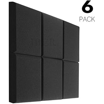 Amazon.com: JBER Acoustic Studio Foam, 6 Pack 2" X 12" X 12" Round C