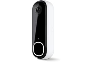 Arlo Video Doorbell 2K (2nd Gen, Latest Release), Wireless or Wired Option, 2-Way Audio, Night Vision, Head to Toe Video View
