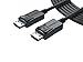 Pwr+ Extra Long 12 Ft DisplayPort to DisplayPort Adapter Cable 144hz for Monitor, Laptop, Desktop, TV, Projector - Supports 1080p Resolution Full HD Ready (DP to DP Cables)