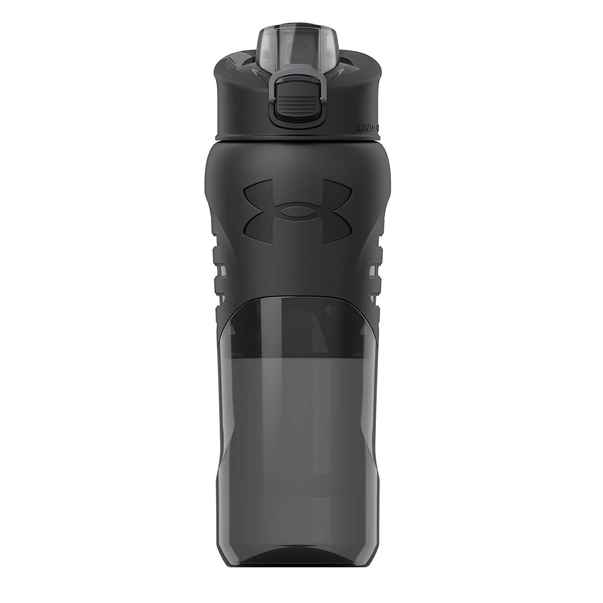 Under Armour 24oz Grip Water Bottle, Pro Lid Cover, Silicone Body Grip, Shatter Proof, Stain & Odor resistant