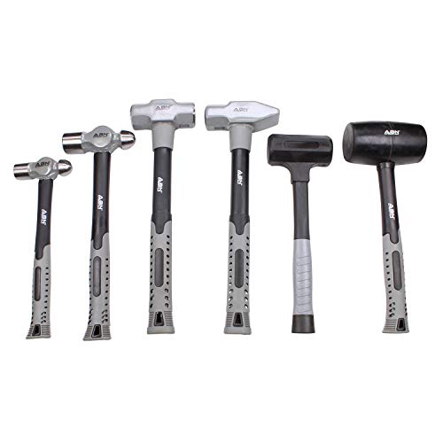 ABN 6 Piece Hammer Set Hammer Tool Set, Metal Working Tools
