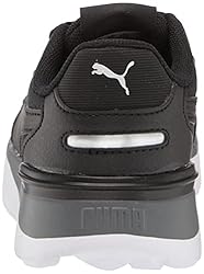 Puma R78 Sneaker, Black Black Silver, 12 US Unisex