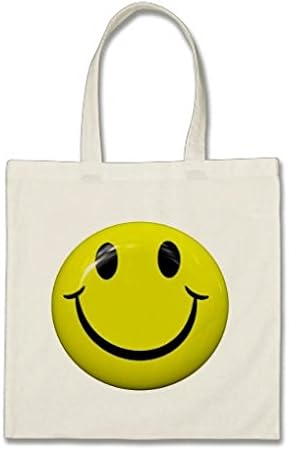 smiley face tote bag