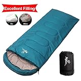 Camping Sleeping Bag, Waterproof Envelope Lightweight Portable Sleeping Bags Great For 4 Season Traveling, Camping, Hiking, Backpacking and Outdoor Activities For Adults, Kids, Girls and Boys