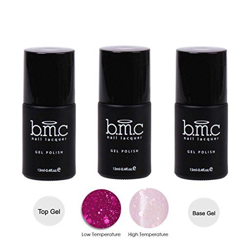BMC Color Changing Gel Nail Lacquer w/ Top Base Coat-Beneath It All Collection BMC Color Changing Gel Nail Lacquer w/ Top Base Coat-Beneath It All Collection