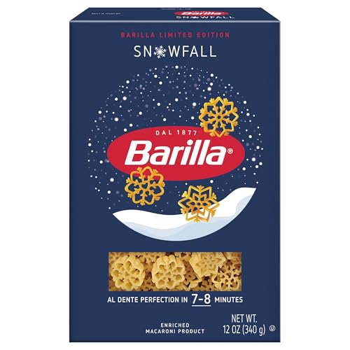 BARILLA LIMITED EDITION SNOWFALL PASTA, 12 OZ. BOX