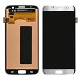 LCD Touch Screen Digitizer Frame Assembly for Samsung Galaxy S7 Edge Silver Titanium G935A G935V G935P G935T G935F by Group Vertical