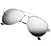 LUENX Aviator Sunglasses Men Women Polarized UV400 Metal Frame 60MM