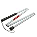 TOOGOO(R) Visually Impaired Crutch Cane Blind Walking Stick Walker Aluminium Easy Folding