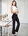 Ewedoos Bootcut Yoga Pants with Pockets for Women High Waist Tummy Control Bootleg Work Pants Non -See-Through Exercise Pants (EW390 Black, X-Large)thumb 4