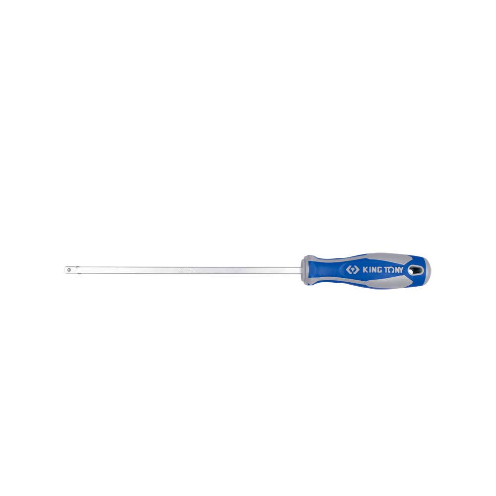 KING TONY 2177DF 1/4" Drive Alloy Steel Spinner Handle, 310 mm Length, Pack of 6