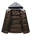 Cloudy Arch Women's Winter Outerwear Vests Detachable Hood Waistcoat
