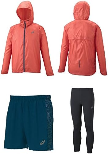 Amazon アシックス Asics メンズ ランニングウェア 3点セット 男性 ウインドジャケット ランニングパンツ タイツ ウインドブレーカー ウインドブレイカー トレーニングウェア ジム Asicsaset S フィットネス トレーニング ジャケット 通販