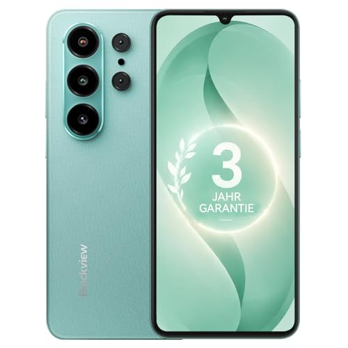 Blackview Wave 10C Teléfono Móvil Android 16, 16GB+32GB/1TB, 32MP+13MP, 5000mAh, 6.88" Pantalla, 4G Dual SIM, GPS, 3 Ranuras, 3.5mm, 3 Años Garantía, Verde