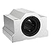 uxcell SCS25UU Linear Ball Bearing Slide Block Units, 25mm Bore Diameter