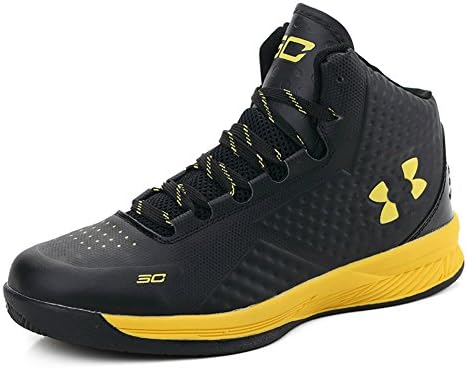 KOROO Women's Men's Walking Sneaker,Basketball Shoes Size 8.5/7 Black