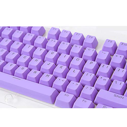 Puyong104 Keys PBT Keycap Set for Cherry Mx Kailh/Outemu Switch/Gateron Switch Keyboard/Most Mechanical Keyboards,Purple
