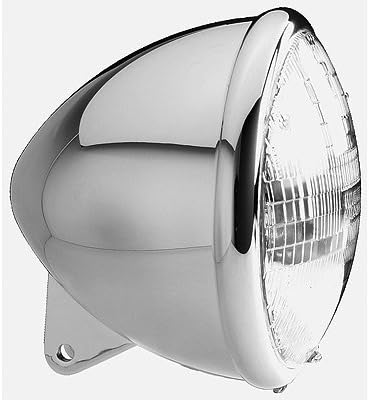 Headwinds 1-7100AA 7 Standard Bullet Headlight Smooth Polished Aluminum for Harley-Davidson (C01008979)