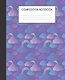 Composition Notebook: Unicorn Sweets Pattern Girly Cuteness College Ruled Notebook Lined School Journal