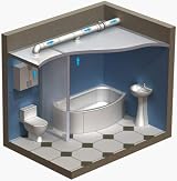 Fantronix 100 mm Inline Bathroom Extractor Fan Run-On Timer Quiet view 4