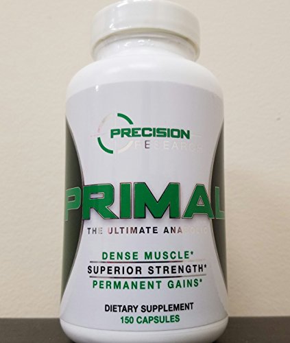 PRIMAL (PRECISION RESEARCH) | NATURAL ANABOLIC | DENSE MUSCLE | TRIBULUS AQUATICUS | 2400mg - 150 CAPSULES