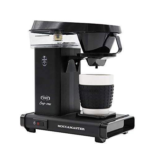 Moccamaster Cup-One, Kaffeemaschine Filtermaschine, Kaffeemaschine Klein 2 tassen, Kaffeefilter, Matt Black – Bild 4