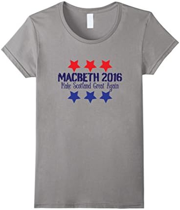 Womens Macbeth 2016 - funny tshirt Small Slate
