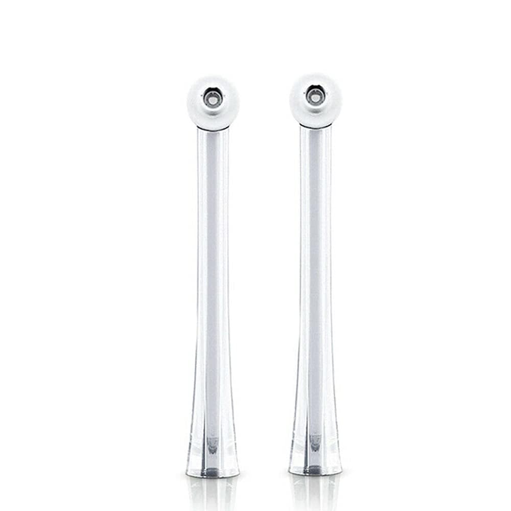 Photo 1 of 2PCS Oral Irrigator Nozzle Fit for Philips Soni care AirFloss Ultra HX8032/HX8331/HX8332/HX8340/HX8341/HX8381, Generic Soni care Flosser Replacement Heads