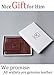 Birsppy Magnetic Money Clip Wallet for Men Genuine Leather Wallets Slim Front Pocket RFID Blocking Card Holder Minimalist (coffee)