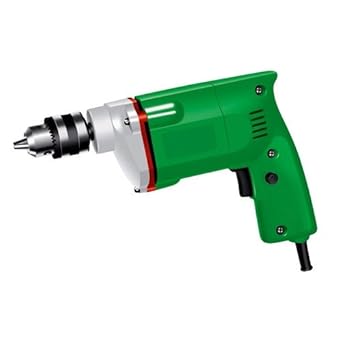 Aditya Info Green 10mm Powerful Drill Machine With Semi metal Body