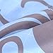 Wowelife Blue Crib Bedding Sets Sea Octopus and Whale Baby Crib Sets 7 Piece(Blue-7 Piece)