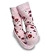 Mocc Ons Cute Moccasin Style Slipper Socks, Floral Ditsy - 6-12 Months