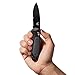 Benchmade - Mini Boost 595 Knife, Serrated Drop-Point, Coated Finish
