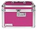 Vaultz Combination Lock Box - Pack of 1-10 x 7.25 x 7.75 Inch Standard Safe with Key and Combo Lock for Important Documents, Medicine & Money - Pink