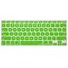 MOSISO Keyboard Cover Silicone Skin Compatible MacBook Pro 13 Inch, 15 Inch (with or Without Retina Display, 2015 or Older Version) MacBook Air 13 Inch, Green
